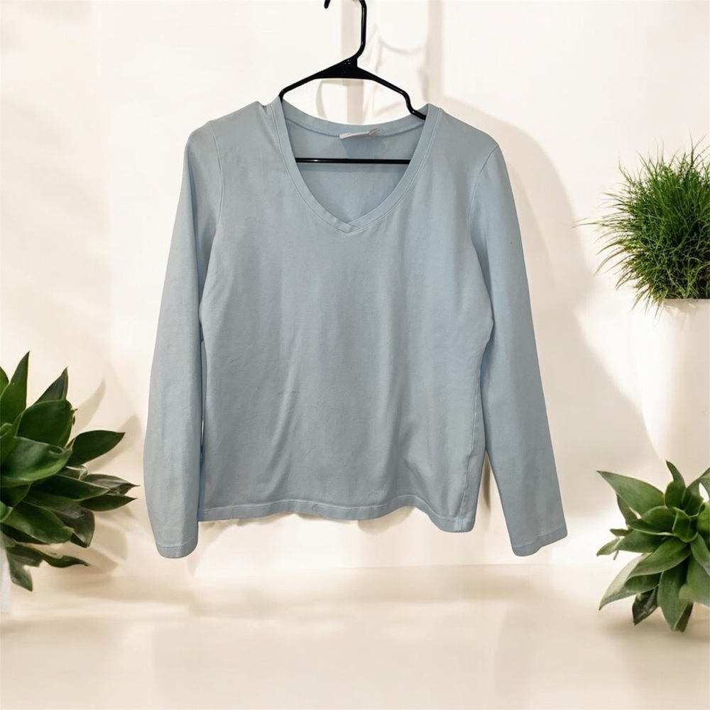Sonoma Light Blue Women’s Long Sleeve Size Medium